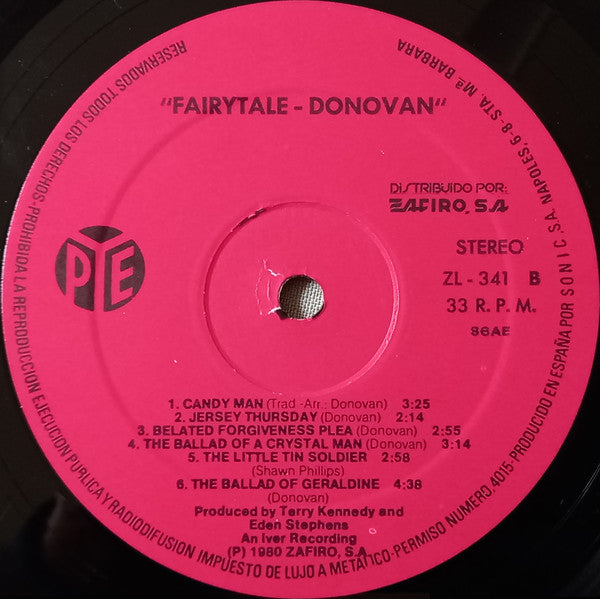 Donovan : Fairytale (LP, Album, RE)