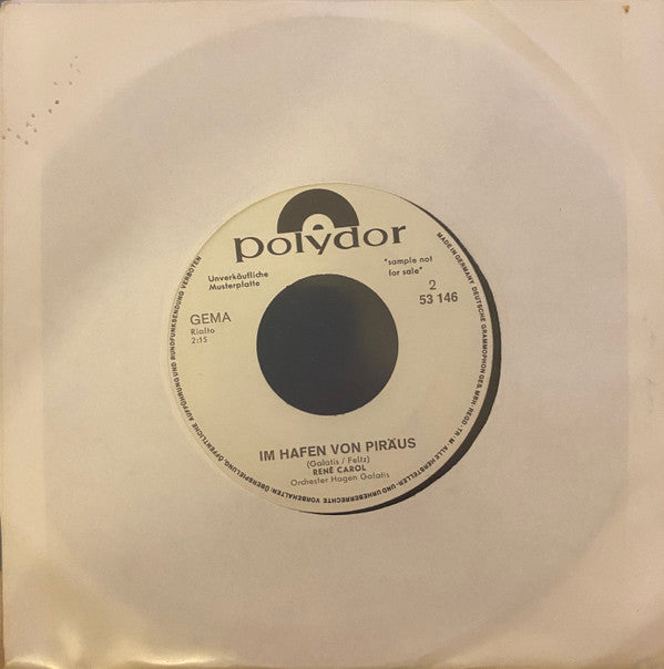 René Carol : Sag' Die Wahrheit (7", Single, Promo)