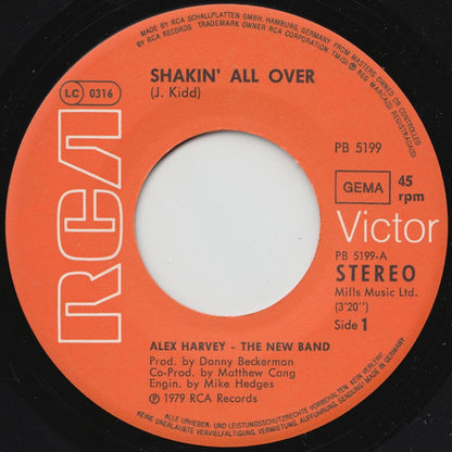 Alex Harvey - The New Band : Shakin All Over (7")