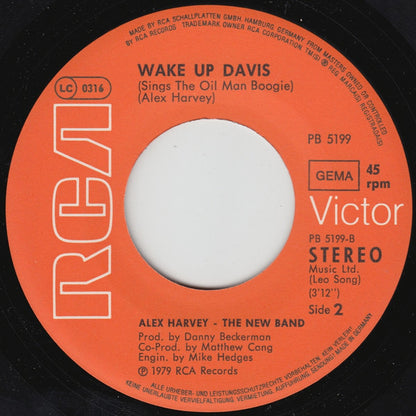 Alex Harvey - The New Band : Shakin All Over (7")