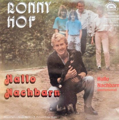 Ronny Hof : Hallo Nachbarn (7")