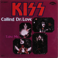 Kiss : Calling Dr. Love (7", Single)