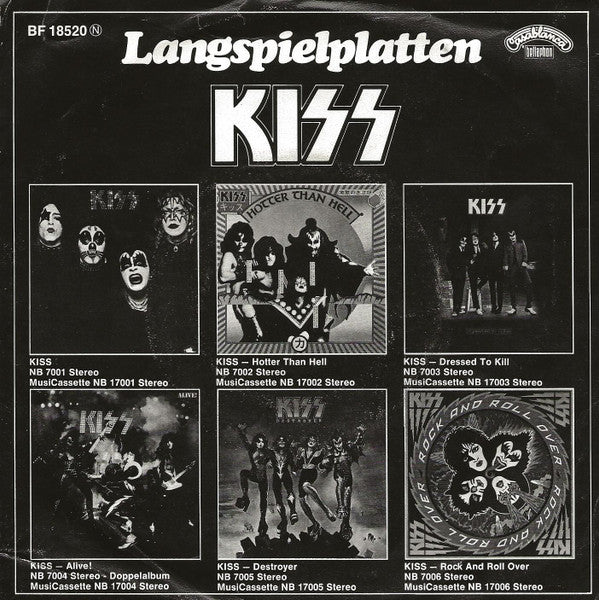 Kiss : Calling Dr. Love (7", Single)
