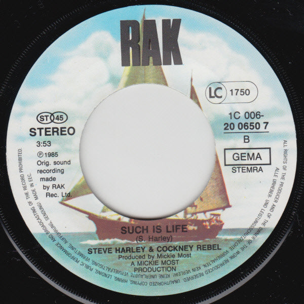 Steve Harley & Cockney Rebel : Irresistible (7", Single)