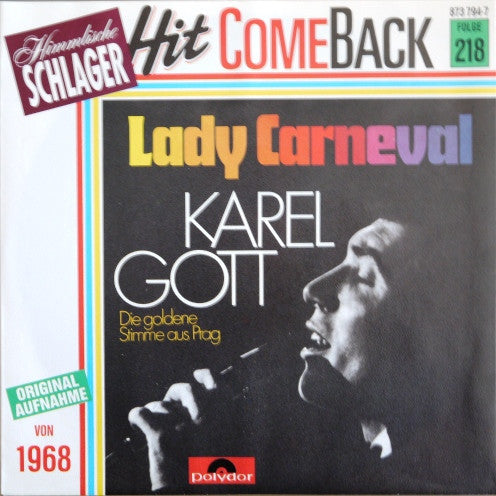 Karel Gott : Lady Carneval (7", Single, RE)