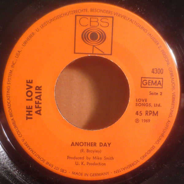 The Love Affair : Bringing On Back The Good Times (7", Single)