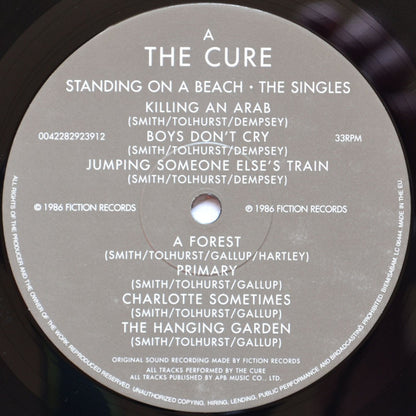 The Cure : Standing On A Beach - The Singles (LP, Comp, RE, RM, 180)