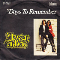 Yellowstone And Voice* : Days To Remember / Grandmother Says (7", Single)