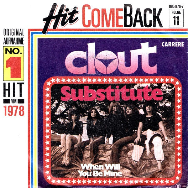 Clout : Substitute (7", Single, RE)