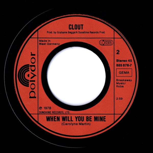 Clout : Substitute (7", Single, RE)