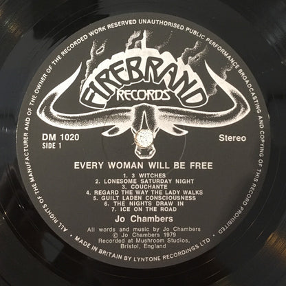 Jo Chambers : Every Woman Will Be Free (LP)