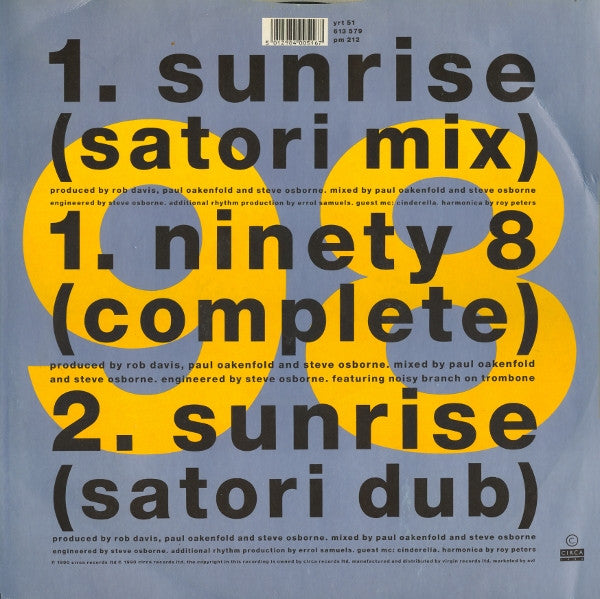Movement. 98* Featuring Carroll Thompson : Sunrise (12")