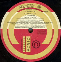 Movement. 98* Featuring Carroll Thompson : Sunrise (12")