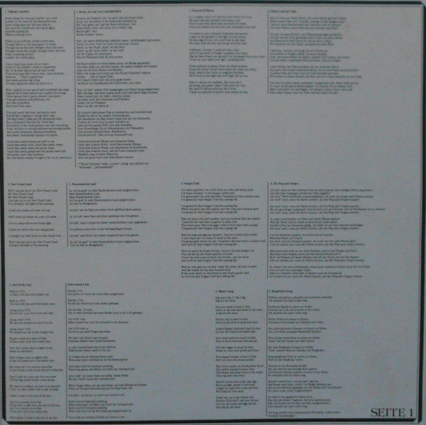 Woody Guthrie : Dies Land Ist Mein Land. (LP, Album, RE)
