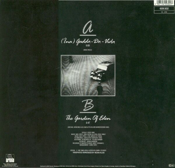 16 Bit Featuring Edwin Hind : (Ina) Gadda-Da-Vida (12", Maxi)
