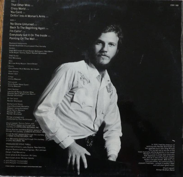 Randall Bramblett : That Other Mile (LP, Album)