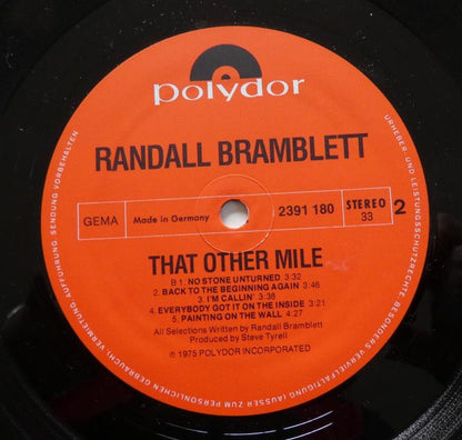 Randall Bramblett : That Other Mile (LP, Album)