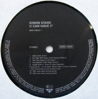 Edwin Starr : U Can Have It (LP, Album)