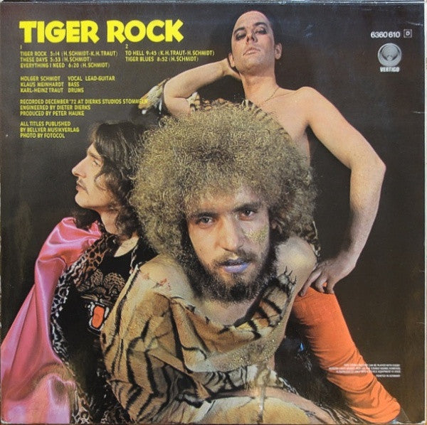 Tiger B. Smith : Tiger Rock (LP, Album)