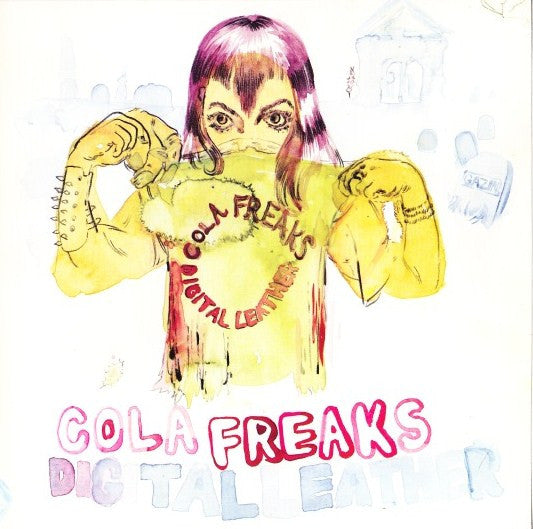 Cola Freaks / Digital Leather : Menneske Lim / Mind Eraser (7", Promo)