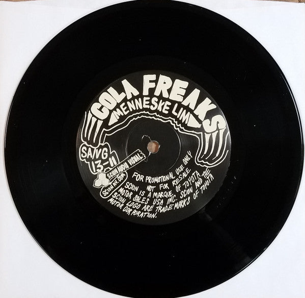 Cola Freaks / Digital Leather : Menneske Lim / Mind Eraser (7", Promo)