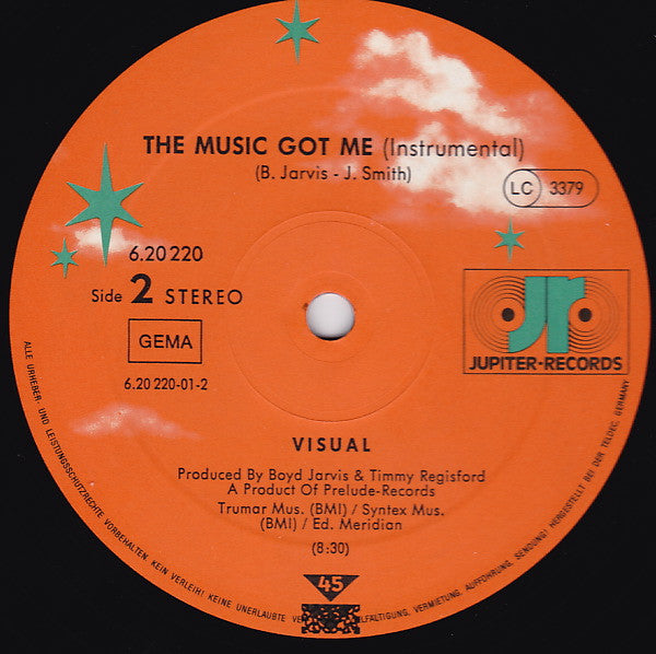 Visual : The Music Got Me (12")