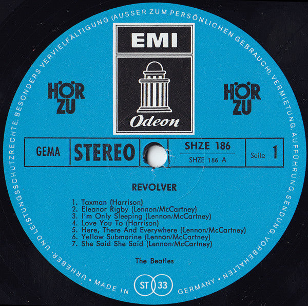 The Beatles : Revolver (LP, Album, RE, Sla)