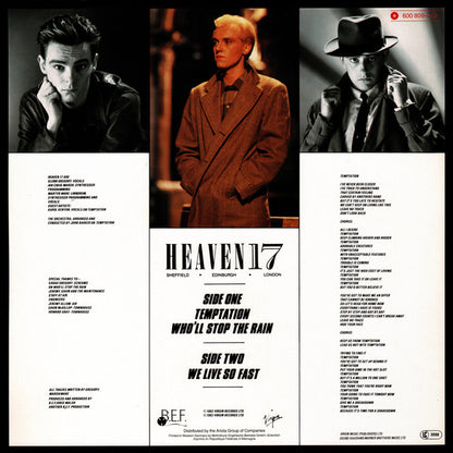Heaven 17 : Temptation (Special Dance Mixes) (12")