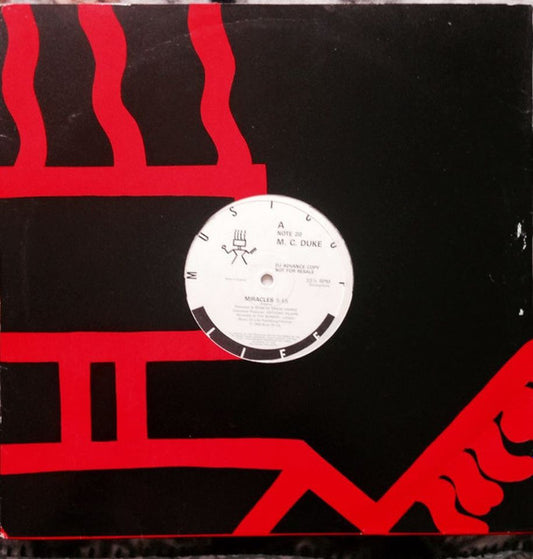 M. C. Duke* : Miracles (12", Promo)