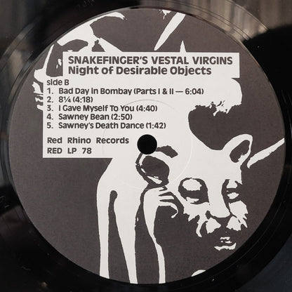 Snakefinger's Vestal Virgins : Night Of Desirable Objects (LP, Album)