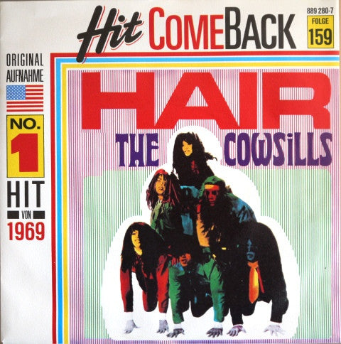 The Cowsills : Hair (7", Single, RE)