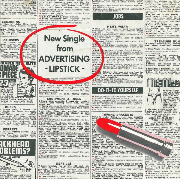 Advertising : Lipstick (7", Single)