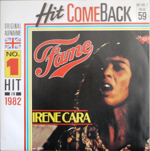 Irene Cara : Fame (7", Single, RE)