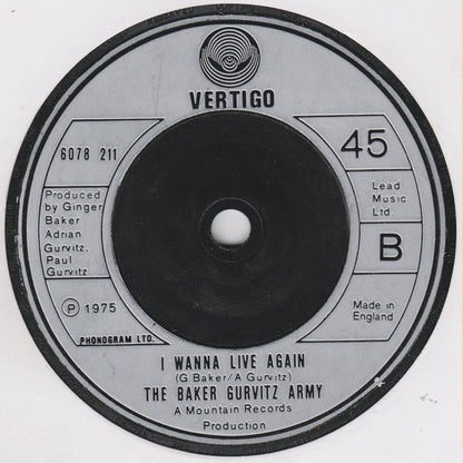 The Baker Gurvitz Army* : Help Me (7", Single)