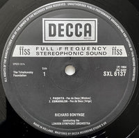 Riccardo Drigo, Ludwig Minkus, Daniel-Francois-Esprit Auber & Edvard Helsted, Richard Bonynge, London Symphony Orchestra : Pas De Deux (Ballet Music) (LP, RE)