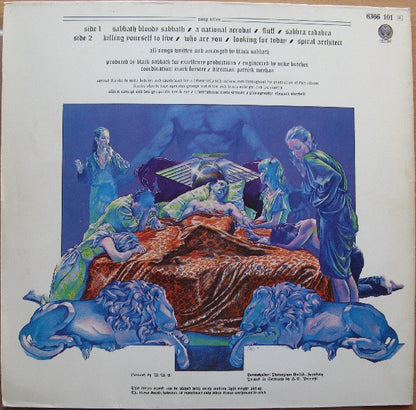 Black Sabbath : Sabbath Bloody Sabbath (LP, Album, Gat)