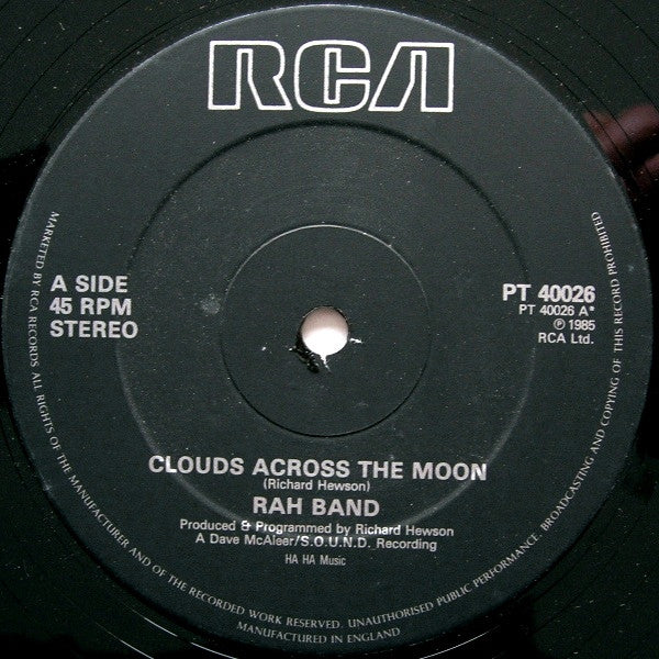 RAH Band : Clouds Across The Moon (12", Single)