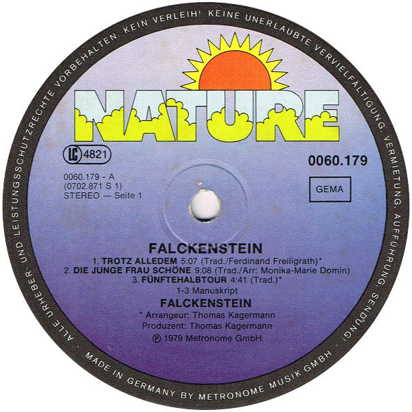 Falckenstein : Falckenstein (LP, Album)