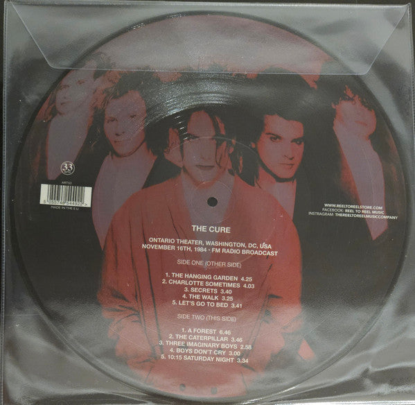 The Cure : Ontario Theater, Washington, DC, USA November 16th, 1984 - Fm Radio Broadcast (LP, Pic, Unofficial)