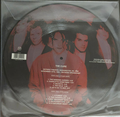 The Cure : Ontario Theater, Washington, DC, USA November 16th, 1984 - Fm Radio Broadcast (LP, Pic, Unofficial)