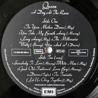 Queen : A Day At The Races (LP, Album, Gat)