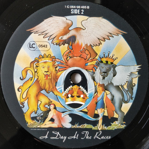 Queen : A Day At The Races (LP, Album, Gat)