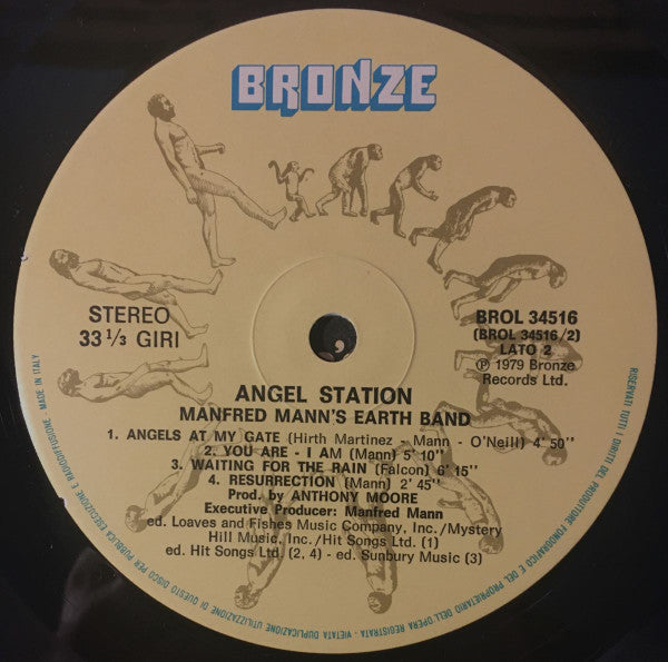 Manfred Mann's Earth Band : Angel Station (LP, Album)