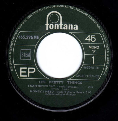 Les Pretty Things* : I Can Never Say  (7", EP, Mono)