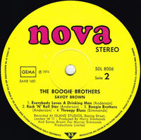 Savoy Brown : Boogie Brothers (LP, Album)
