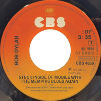 Bob Dylan : Stuck Inside Of Mobile With The Memphis Blues Again / Rita May (7", Single)