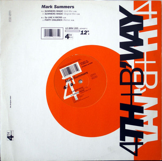 Mark Summers : Summers Magic (12", Die)