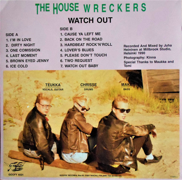 The Housewreckers : Watch Out (LP, Album)