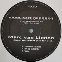 Marc van Linden : Sturm Der Nacht (Nur Für Dich) (12", Single)