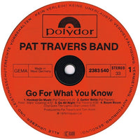 Pat Travers Band : Live! Go For What You Know (LP, Album)